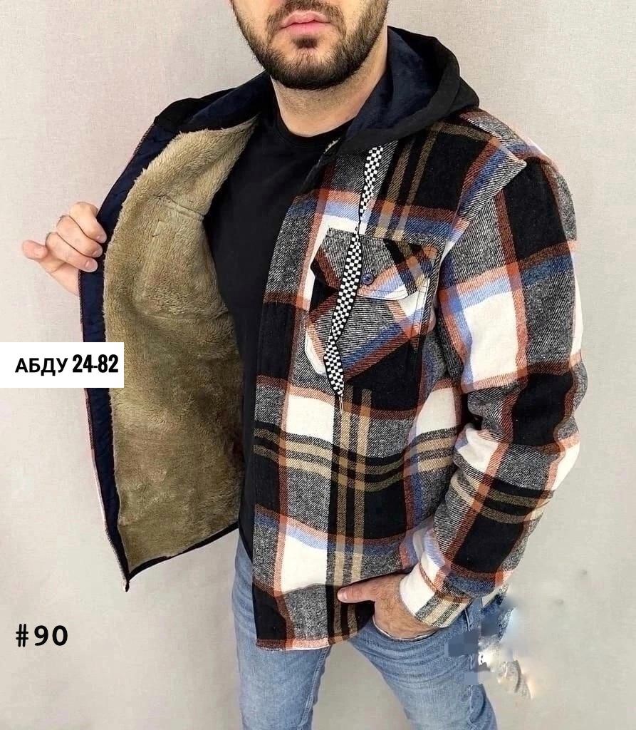 куртка рубашка на меху мужская,мужские клетчатые рубашки,рубашка куртка в клетку теплая с капюшоном,рубашка теплая на меху,рубашка теплая на флисе