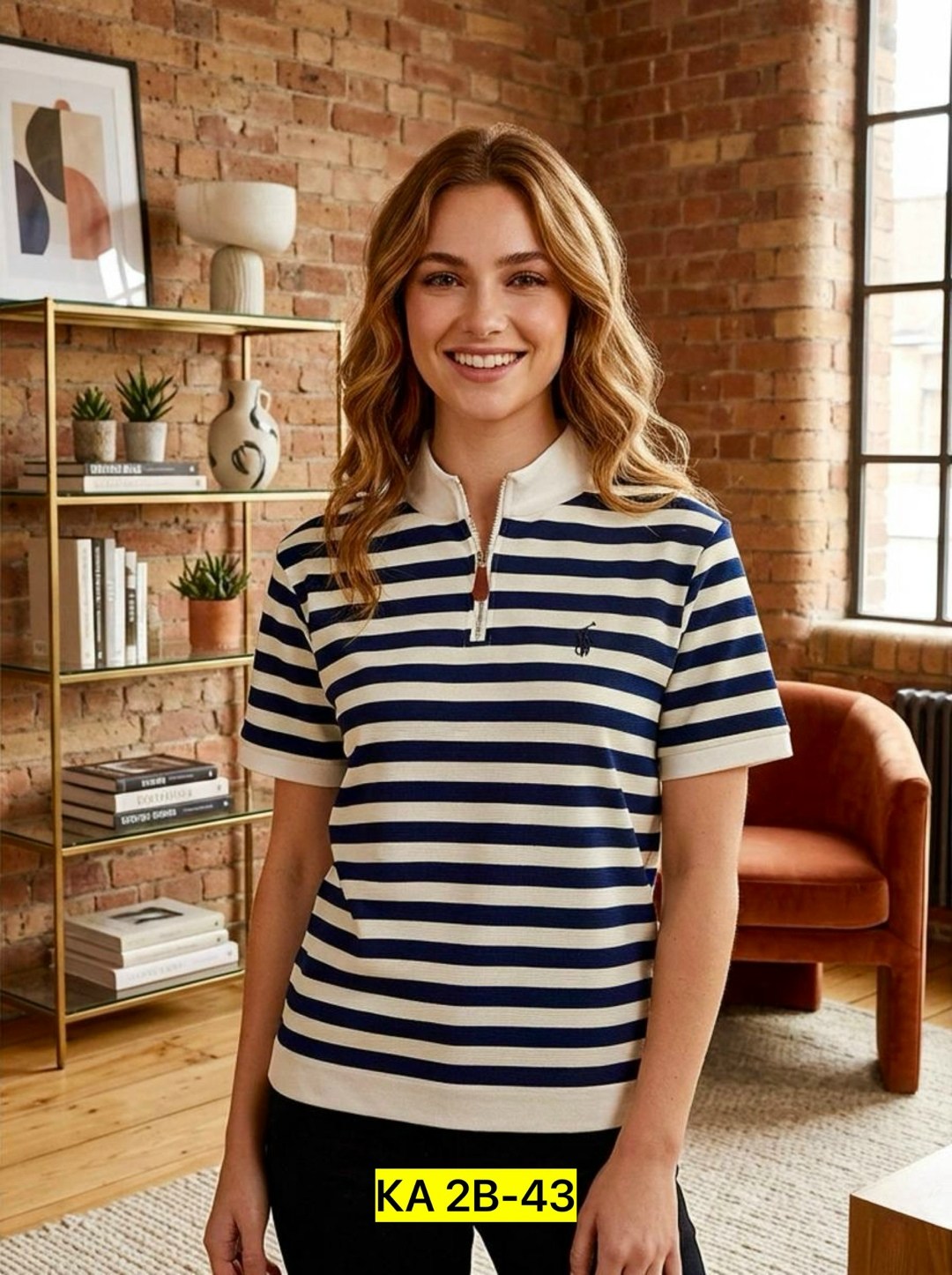 женский джемпер поло,женская кофта,кофта поло,джемпер поло в полоску,джемпера женские