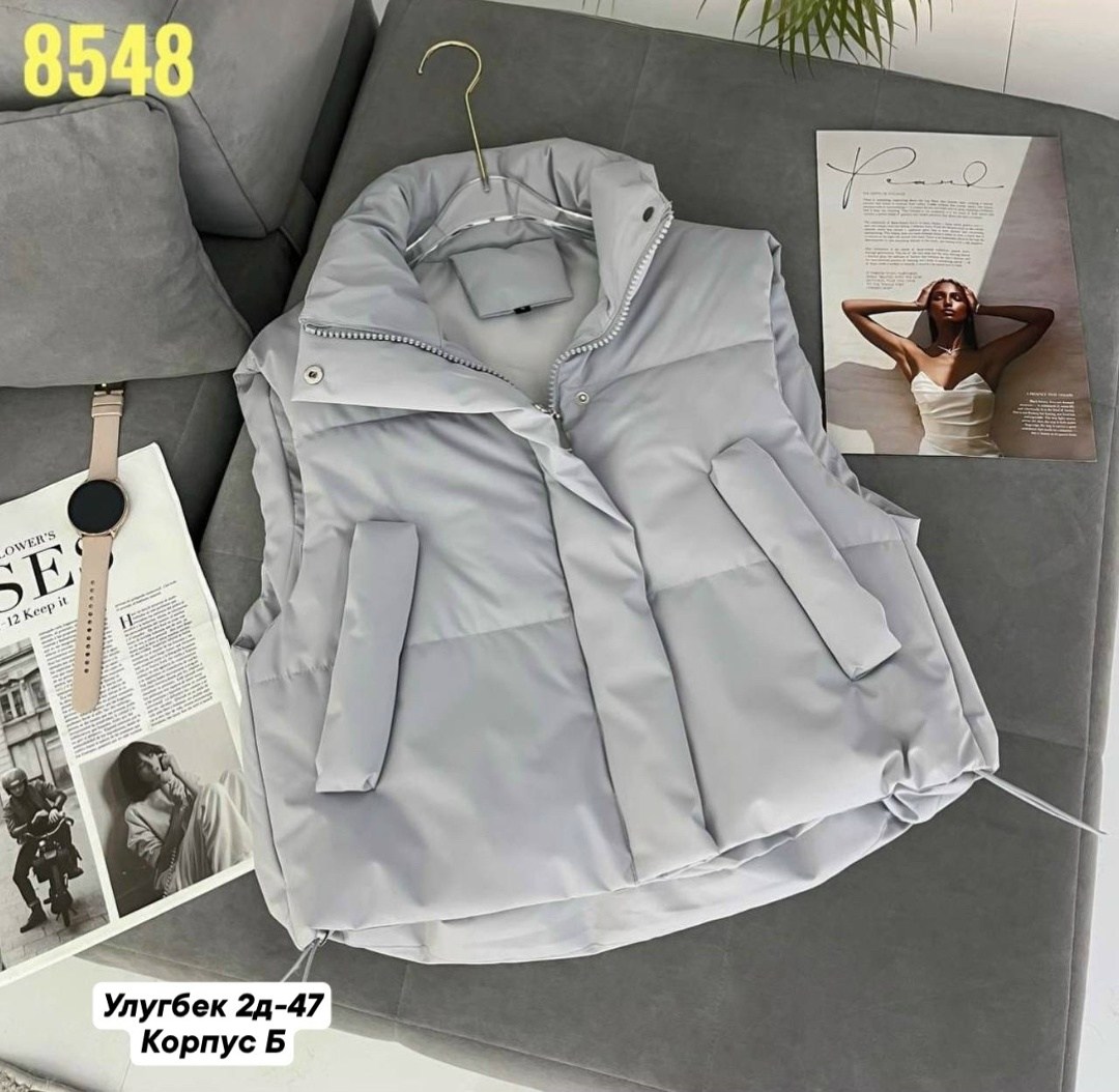 женская жилетка,жилет женский,жилет розовый,жилетка дутая женская,жилетка