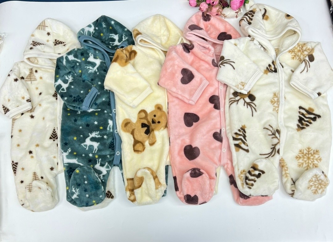 комбинезон велюровый для новорожденных 62 baby go,комбинезон для новорожденного,комбез для новорожденного,плюшевый комбинезон для новорожденного,плюшевый комбинезон