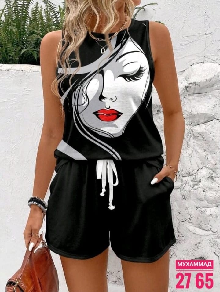 костюм женский,женский костюм с шортами,костюм двойка женская