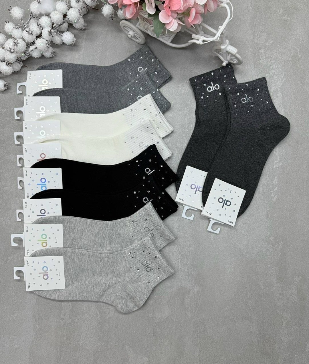 носки женские,носки короткие со стразами,носки комплект,носки женские 10 пар,носки пара