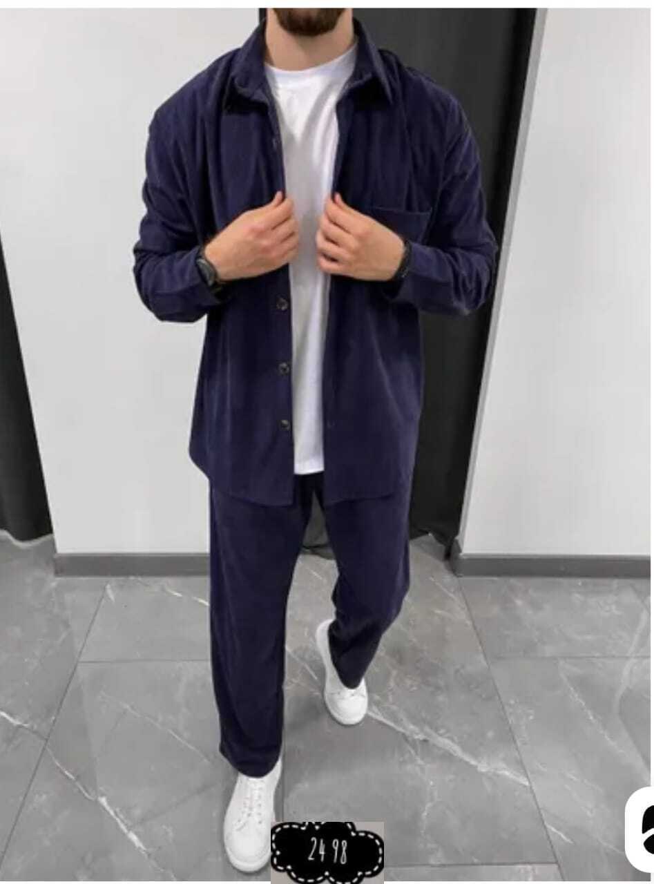 костюм двойка мужской,костюм двойка для мужчин вельвет,мужская мода,костюм вельветовый с рубашкой и брюками zakiya shop,мужской вельветовый костюм