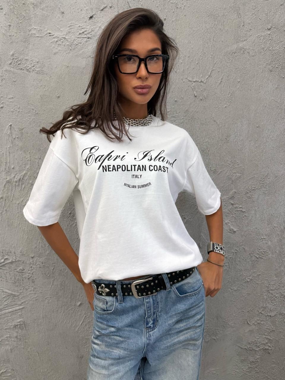 футболка оверсайз,футболки женская,футболка женская оверсайз,футболки оверсайз белый,футболка y2k оверсайз повседневная zuka