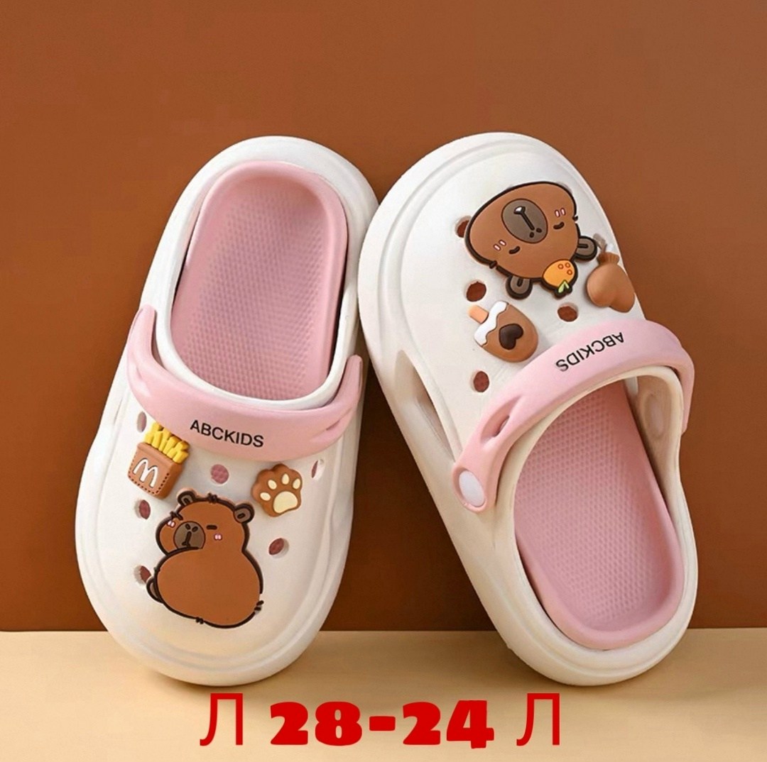 сандали кроксы с джибитсами,летние тапочки для детей,кроксы сабо детские,кроксы с джибитсами,тапочки милые