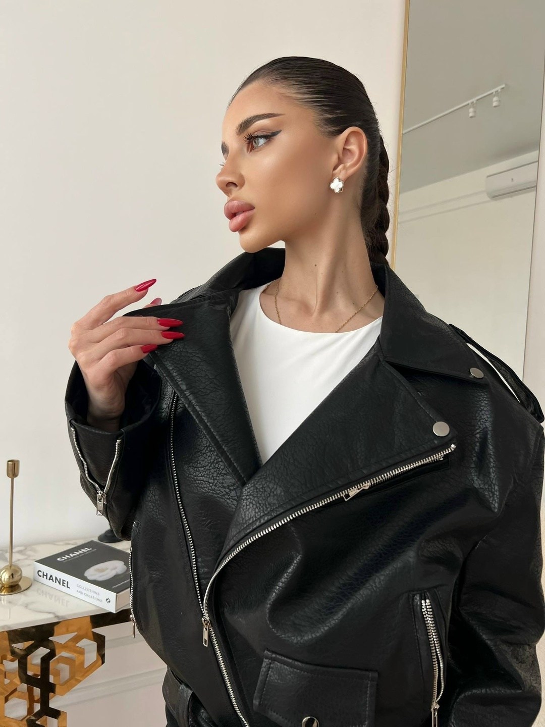 куртка косуха,кожаная куртка,куртка женская кожаная,кожаная куртка косуха,косуха оверсайз