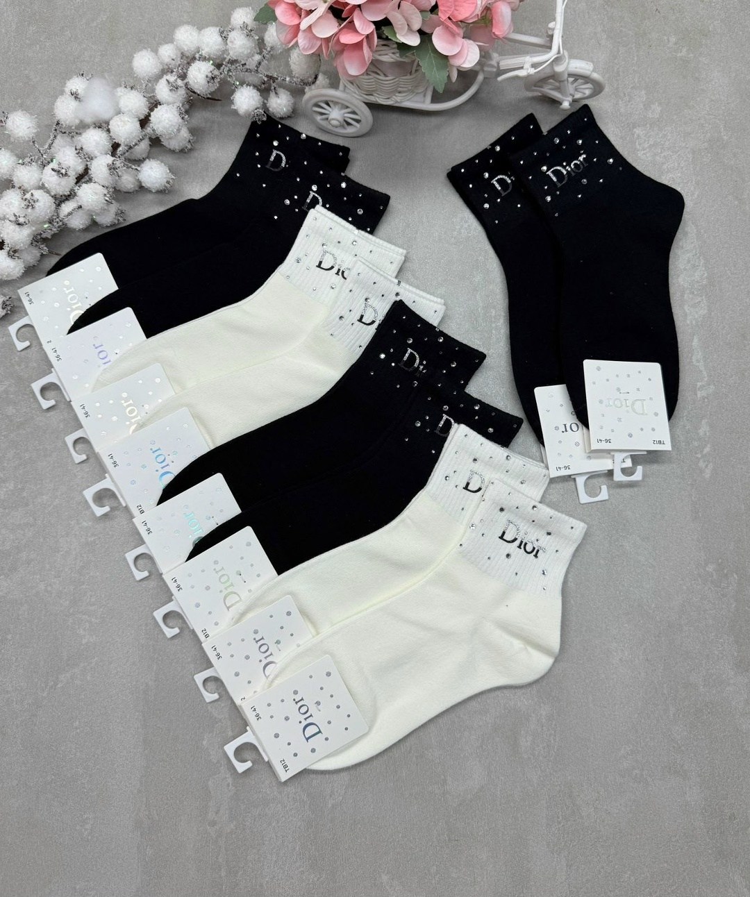 носки женские со стразами 5 пар бакуля 325148688,носки женские 10 пар,носки короткие со стразами,носки со стразами,женские носки