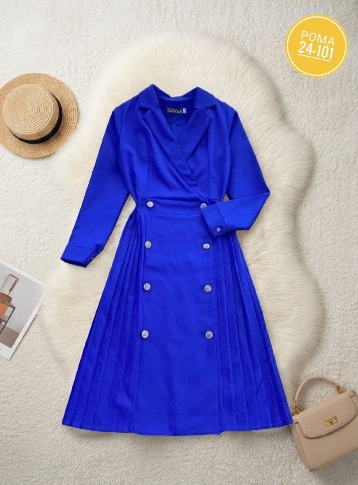 платье женские,платье с двубортным воротником,платье с пуговицами,двубортное платье,платье средней длины