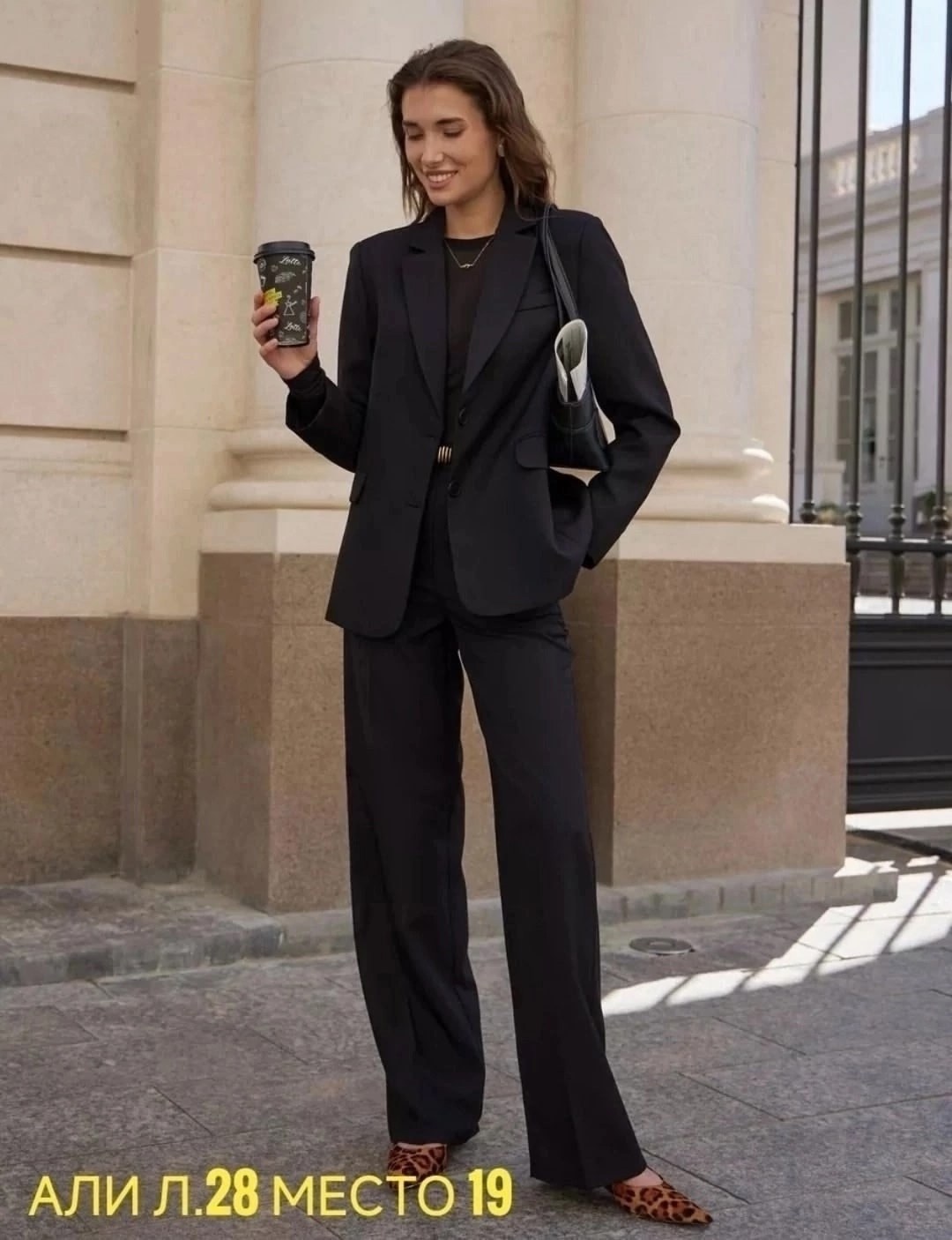 костюм брючный ayze 72596 серый,брючный костюм,брючный костюм серый,женский брючный костюм,модные брючные костюмы