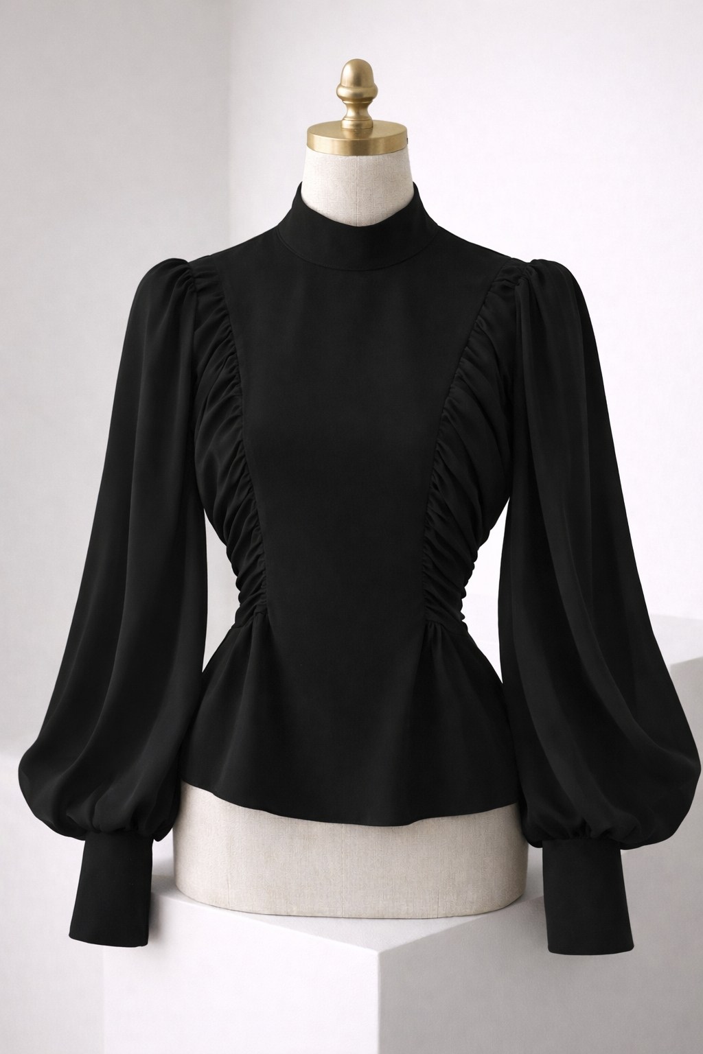 блузка с рукавами фонарик,женская блузка,блузка с рукавами,блузы,модная блузка