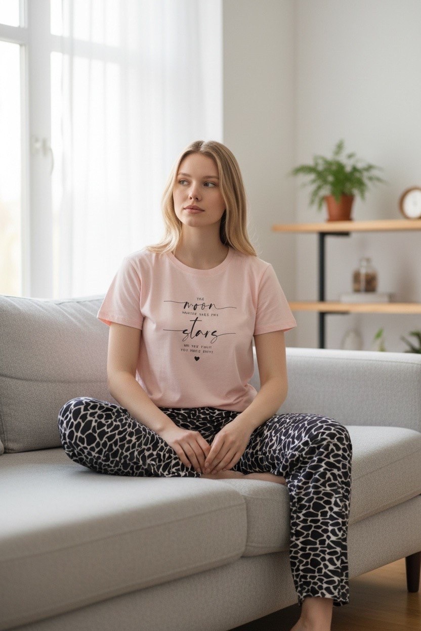 пижама,женская пижама,пижама женская с брюками,одежда для дома,комплект домашний