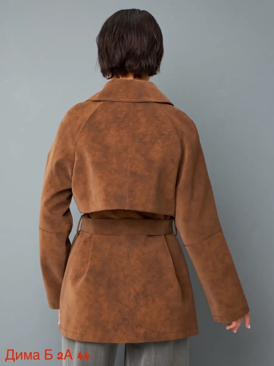 куртка замшевая демисезонная,куртка замшевая,классическая коричневая замшевая женская куртка с поясом,замшевая куртка с поясом,женская куртка из замши шоколад