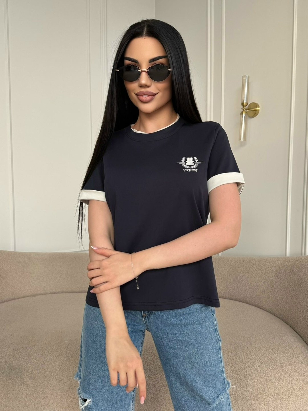 футболки женская,футболке,темно синий футболка,футболки с коротким рукавом,футболки для женщин