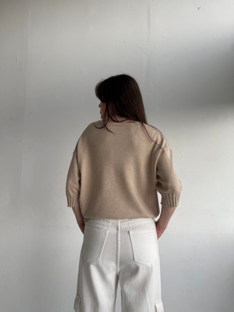 джемпер,джинсы повседневные,джемпер оверсайз,женские брюки,белые брюки