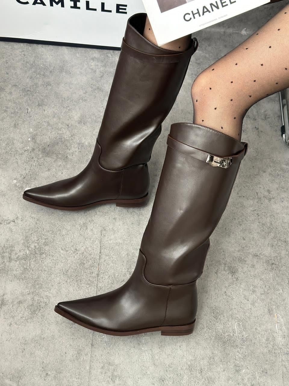 сапоги hermes,женские сапоги,сапоги женские натуральная кожа,hermes сапоги женские,сапоги демисезонные