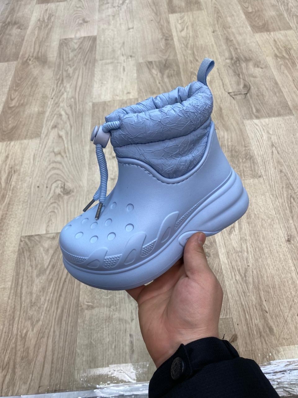 ,кроксы сапоги зимние,сапоги резиновые,резиновые сапоги зимние кроксы утепленные эва,сапожки