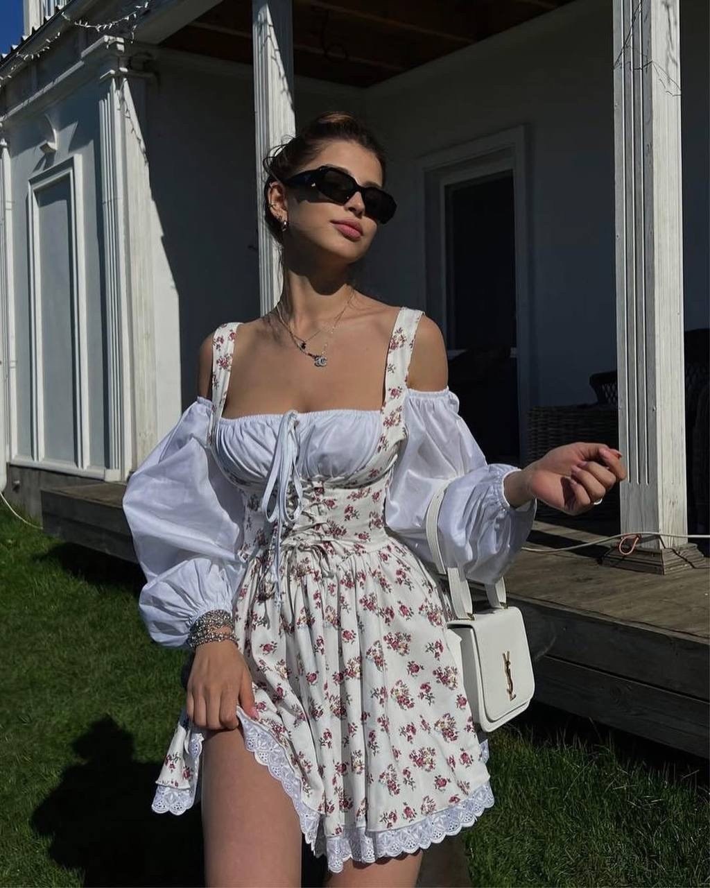 летнее платье,летнее платье женское,платье сарафан,сарафан с оборками,женское платье