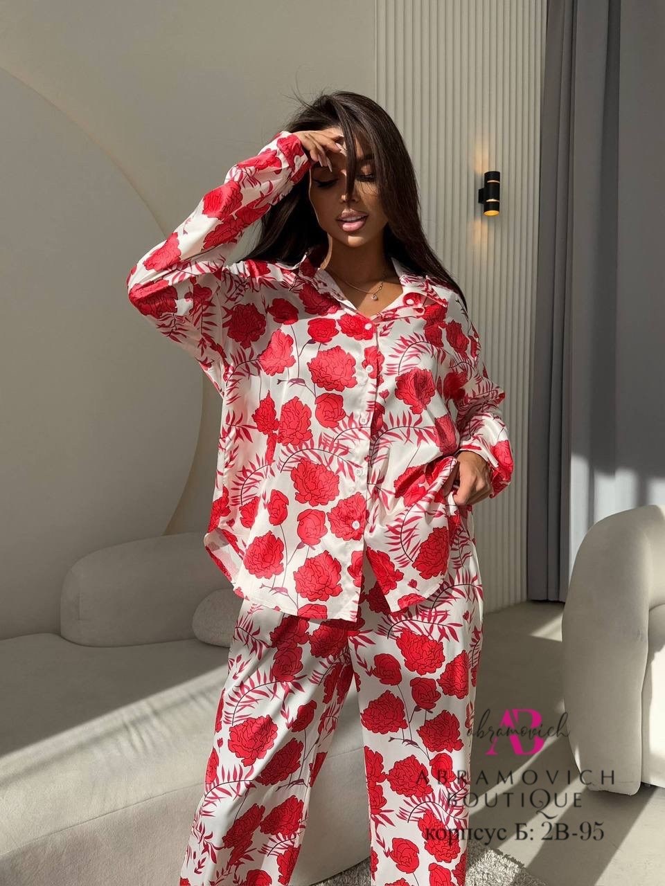 костюм женский,костюм в пижамном стиле,летние брючные костюмы,костюм с брюками,шелковый домашний костюм в пижамном стиле