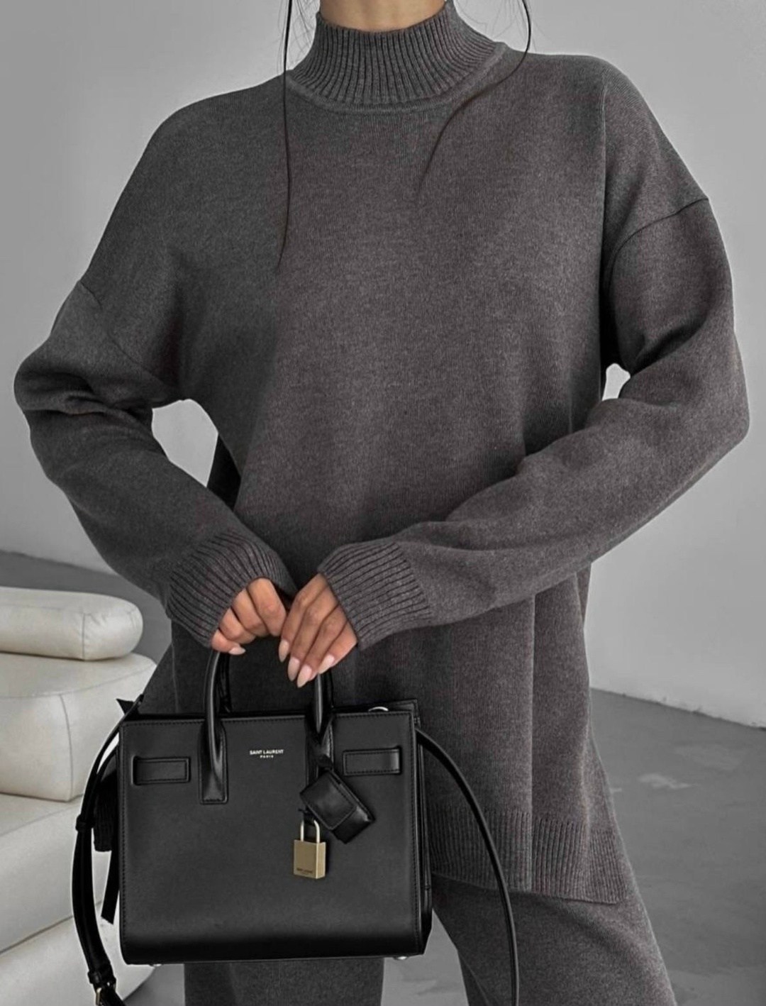 костюм вязаный трикотажный теплый с брюками eva coosh,костюм женский теплый трикотажный,костюм вязаный трикотажный теплый с брюками eva coosh 244367615,трикотажный костюм с брюками,костюм вязаный трик