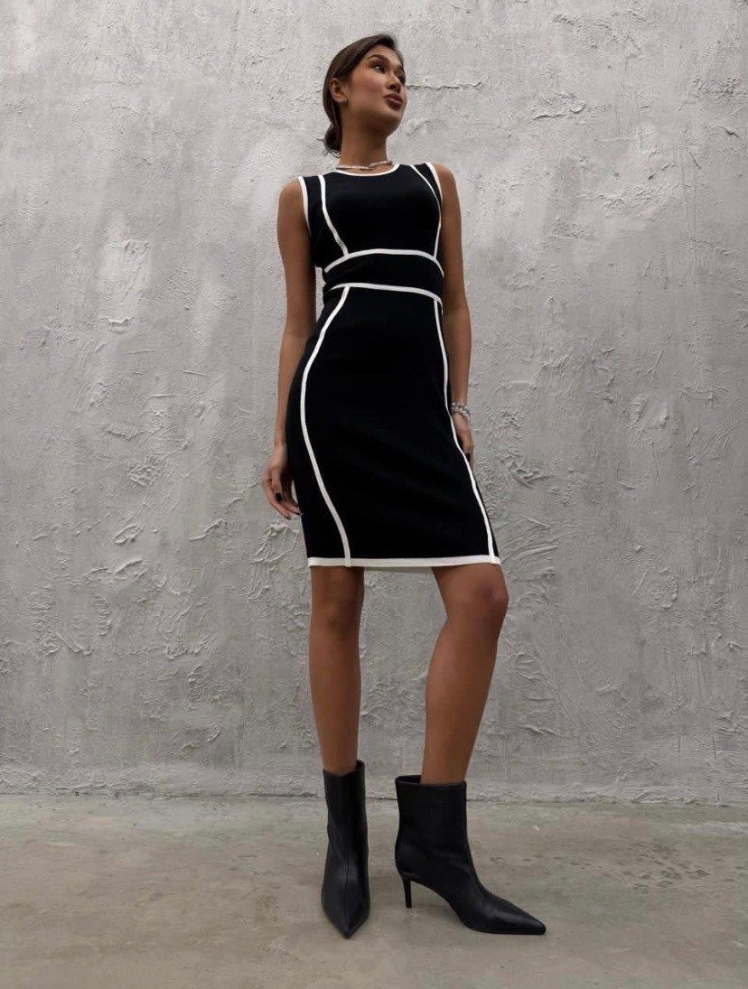 трикотажное платье,облегающее платье,платье женское,платье,платье футляр