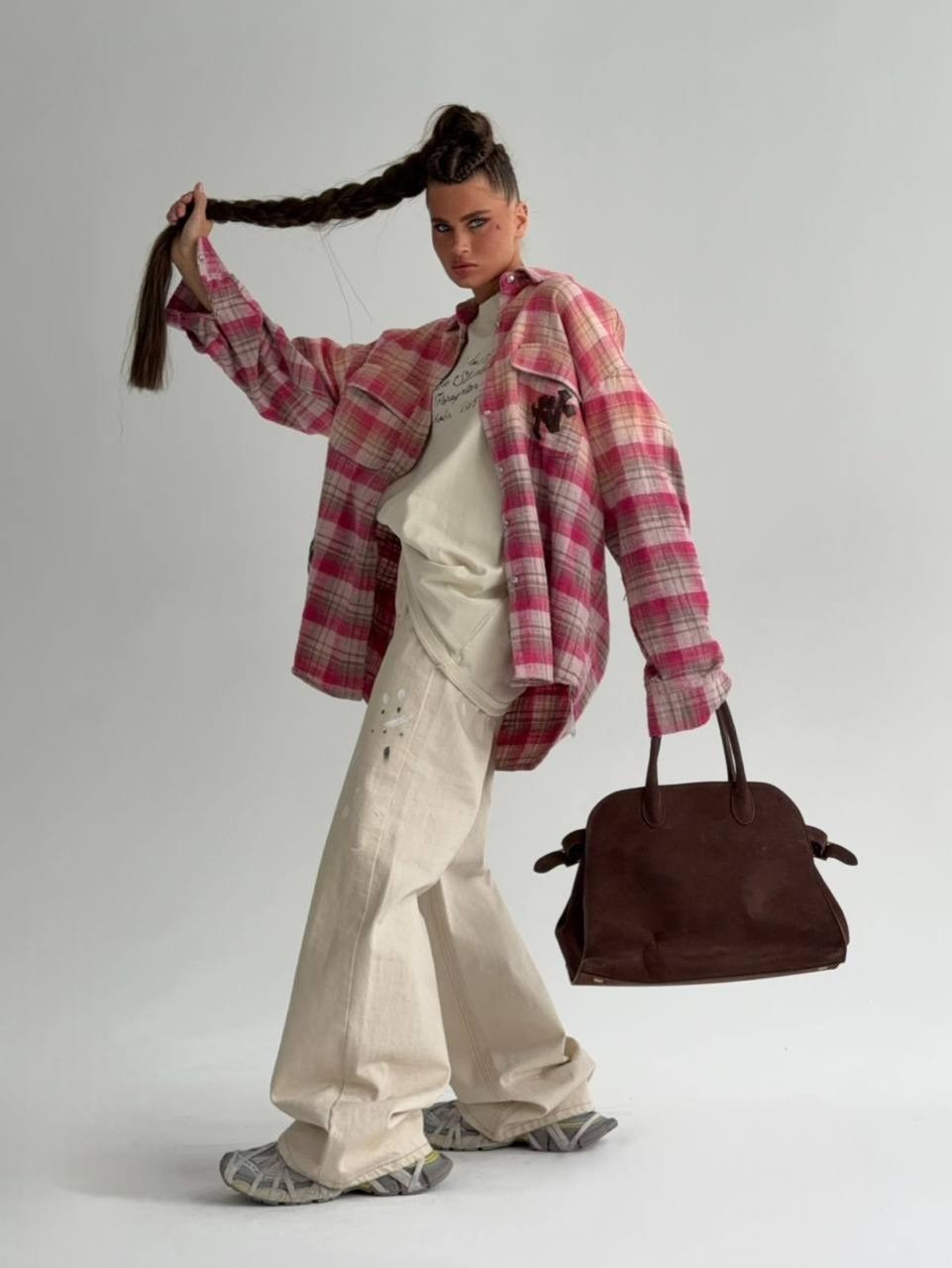 рубашка женская в клетку оверсайз,женская рубашка в клетку,рубашка в клетку,рубашка теплая оверсайз,рубашка женская в клетку теплая оверсайз с