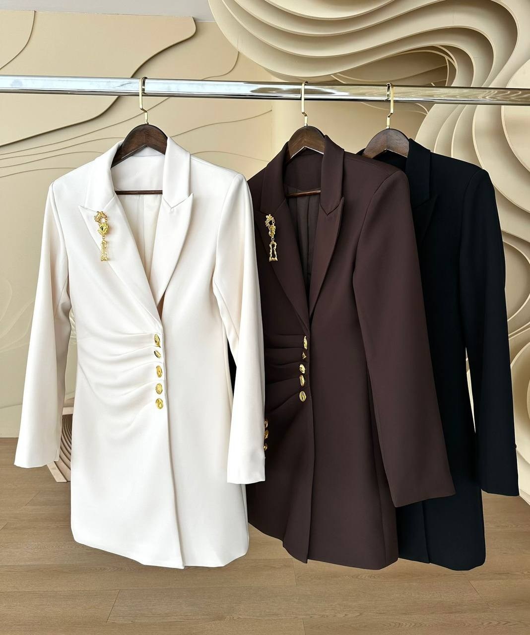 платье пиджак,пиджак платье офисное lucky&dress,женское платье пиджак,платье пиджак с пуговицами,платье женское мини под пиджак