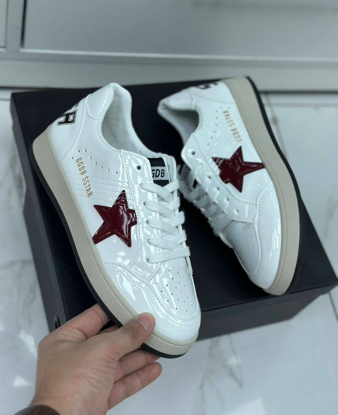 кроссовки ball star черного и белого цвета golden goose,,golden goose кеды hi star на платформе черный,bape кроссовки,bape sta кроссовки