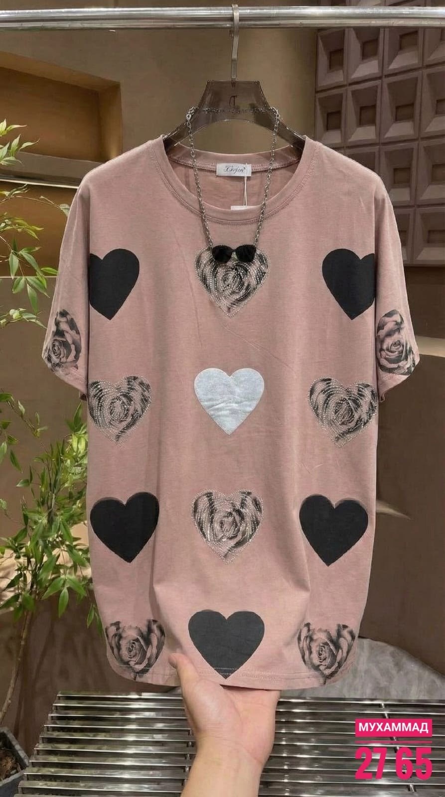 женская футболка,женские футболки с принтом,женская футболка оверсайз,футболка с сердечками,футболка с сердцем
