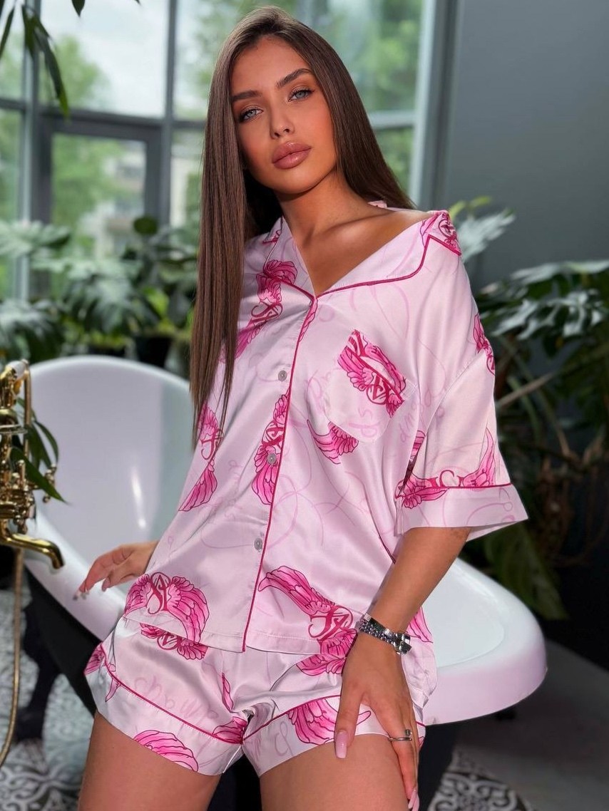 пижама женская,пижама женская комплект,пижама женская атласная,пижама розовая,пижама