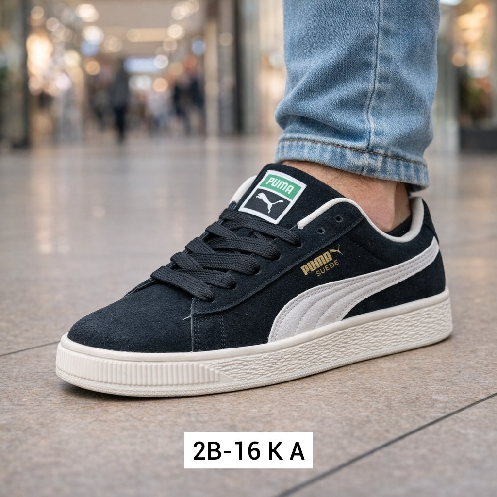замшевые кроссовки suede classic puma черный,puma suede classic,,puma suede classic кроссовки,puma suede