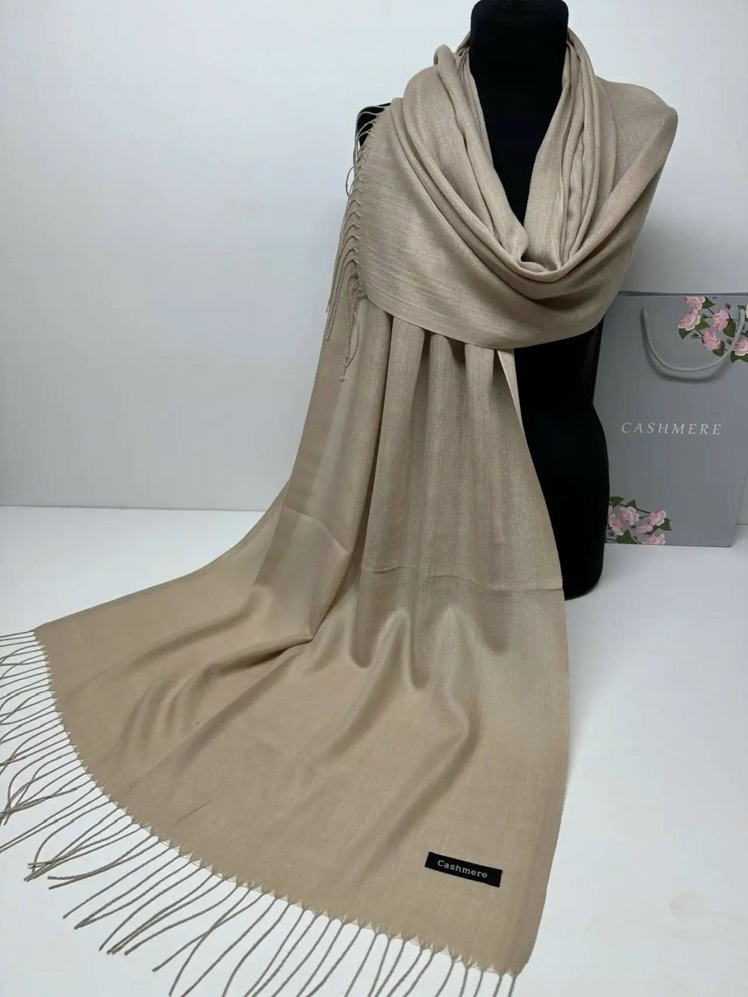 палантин однотонный кашемир,палантин женские,палантин cashmere двухсторонний,шарфы кашемир двусторонние,палантин однотонный кашемир тонкие