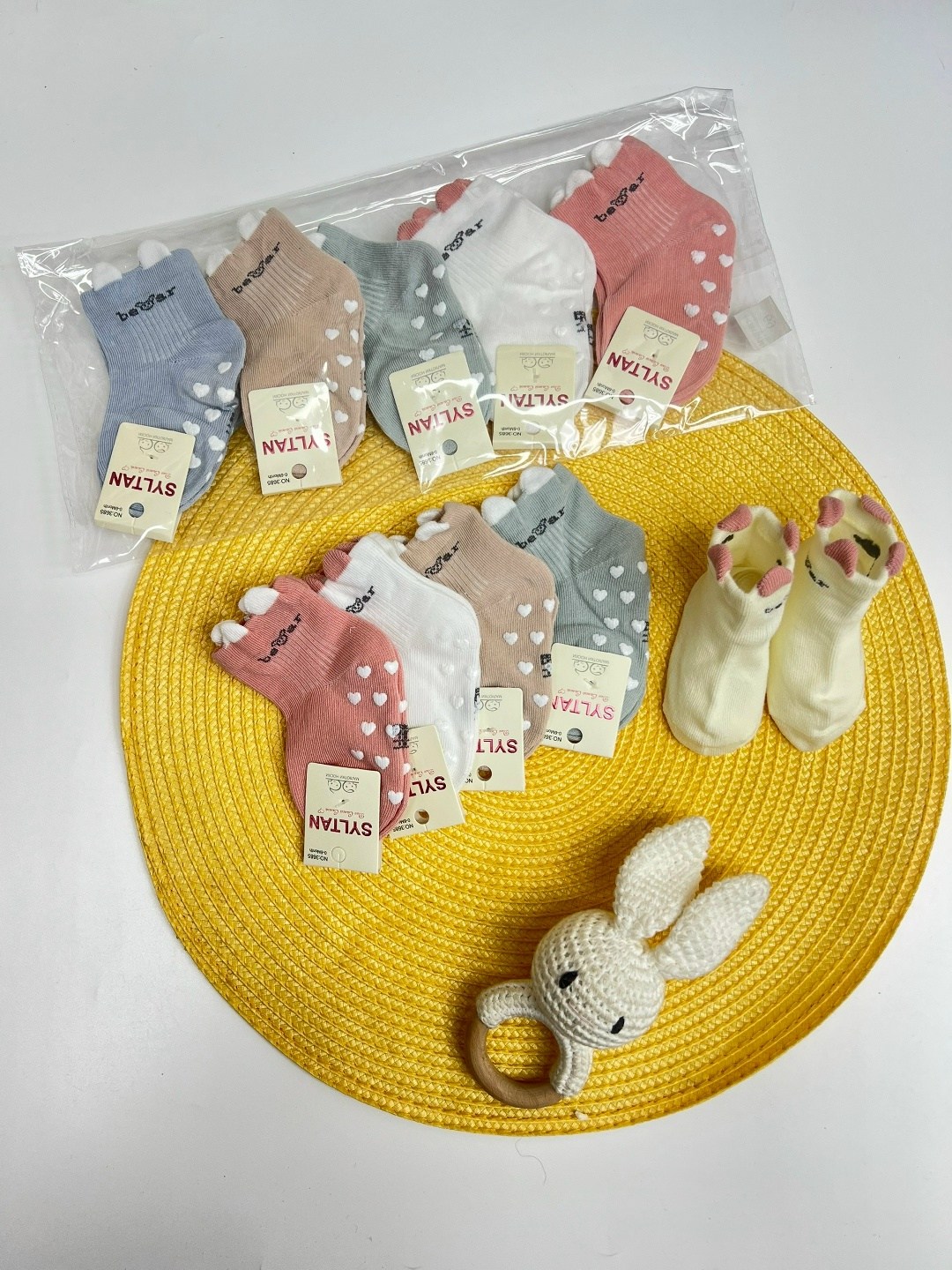 носки для малышей,носки для новорожденной,детские носки для новорожденных,носки детские комплект,носки для новорожденных хб