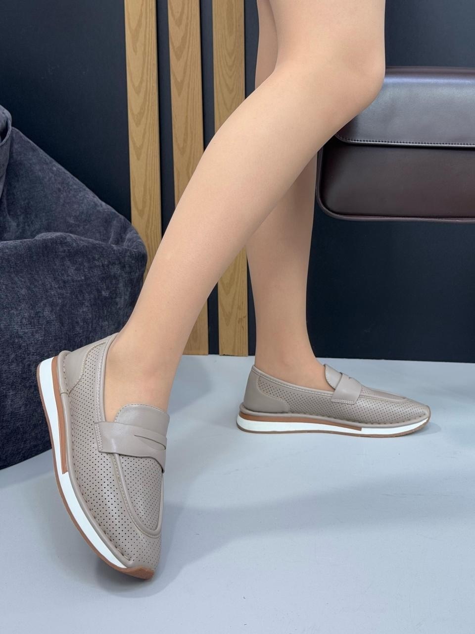 ,женские мокасины, женская,мокасины с перфорацией,лоферы женские