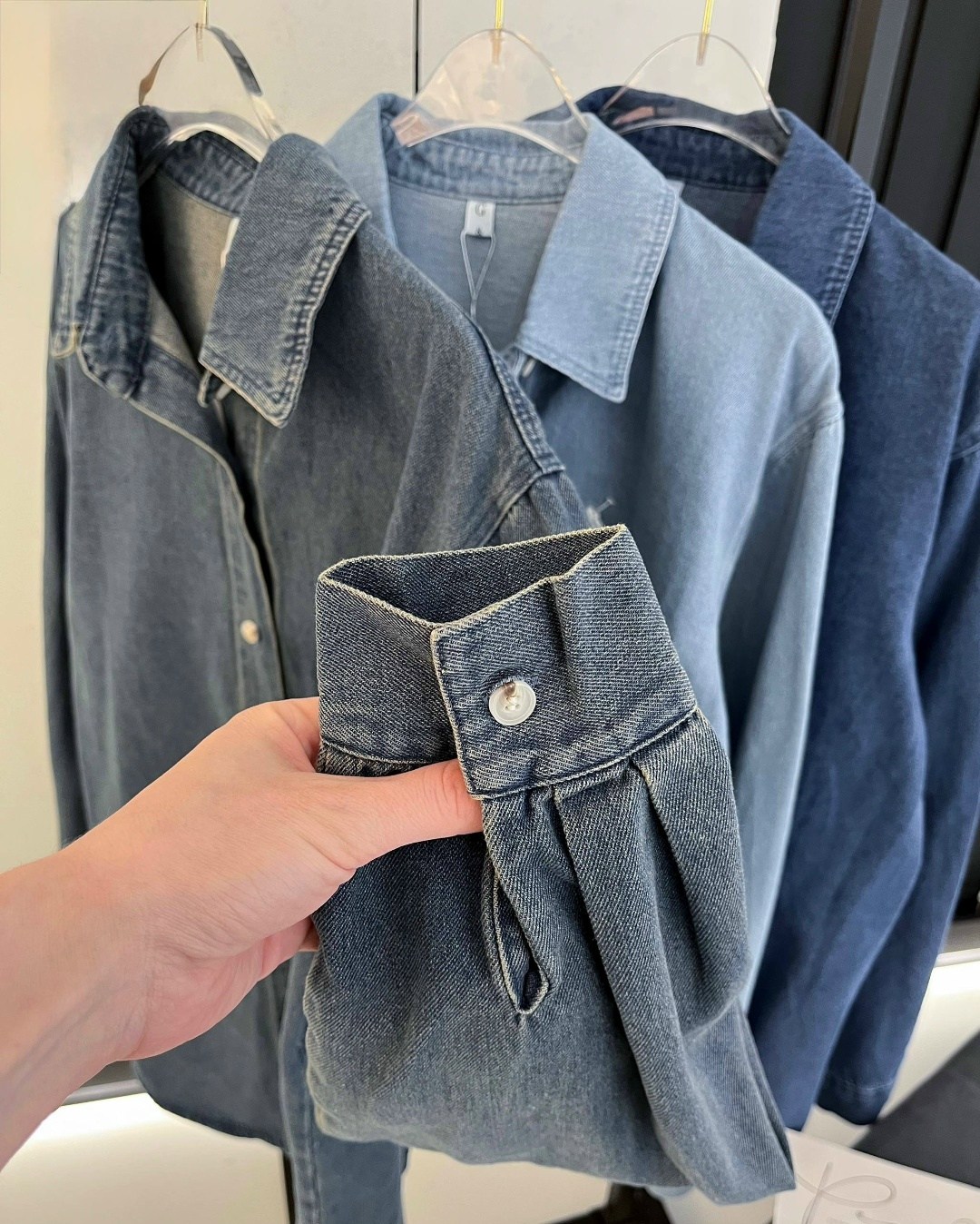 женская джинсовая рубашка,джинсовая рубашка,женская джинсовая рубашка с отложным воротником,женская джинсовая рубашка с длинным рукавом,джинсовые рубашки для женщин