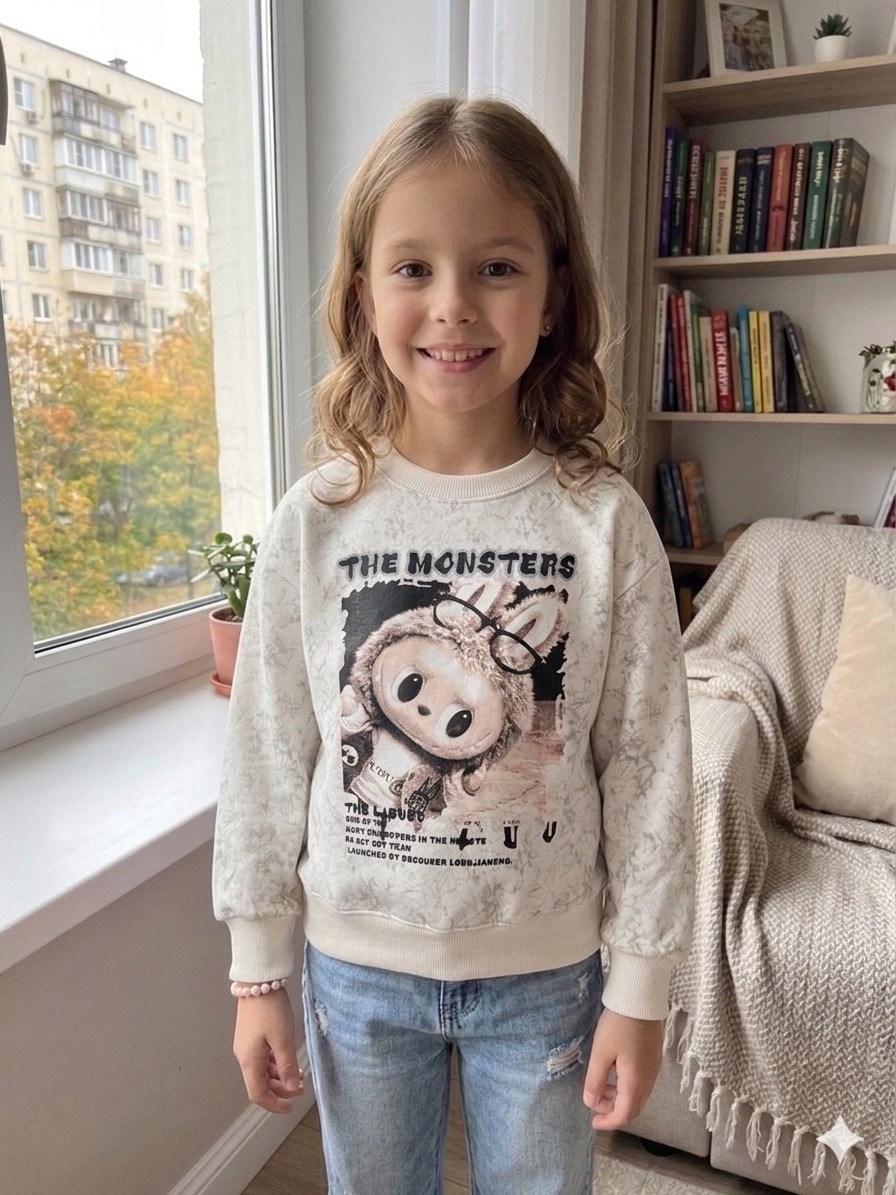 детский свитшот,cвитшот для девочки,свитшот детский из футера,свитшот из футера,свитшот для девочки детский