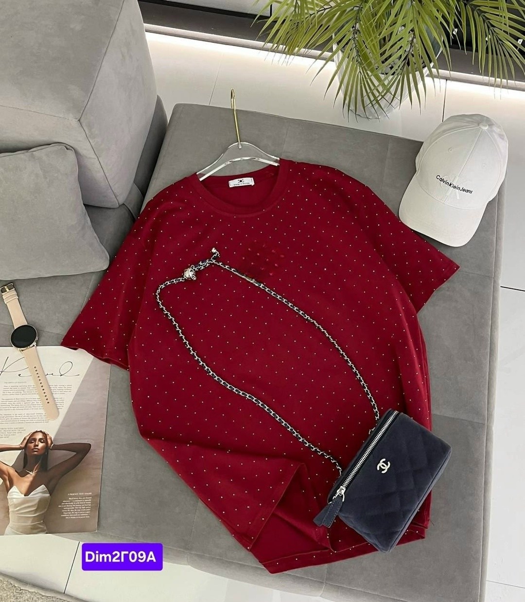 футболка со стразами оверсайз shein collection 223267776,женская футболка оверсайз со стразами,женская футболка,женская футболка оверсайз,футболка базовая со стразами оверсайз odmir 302929248