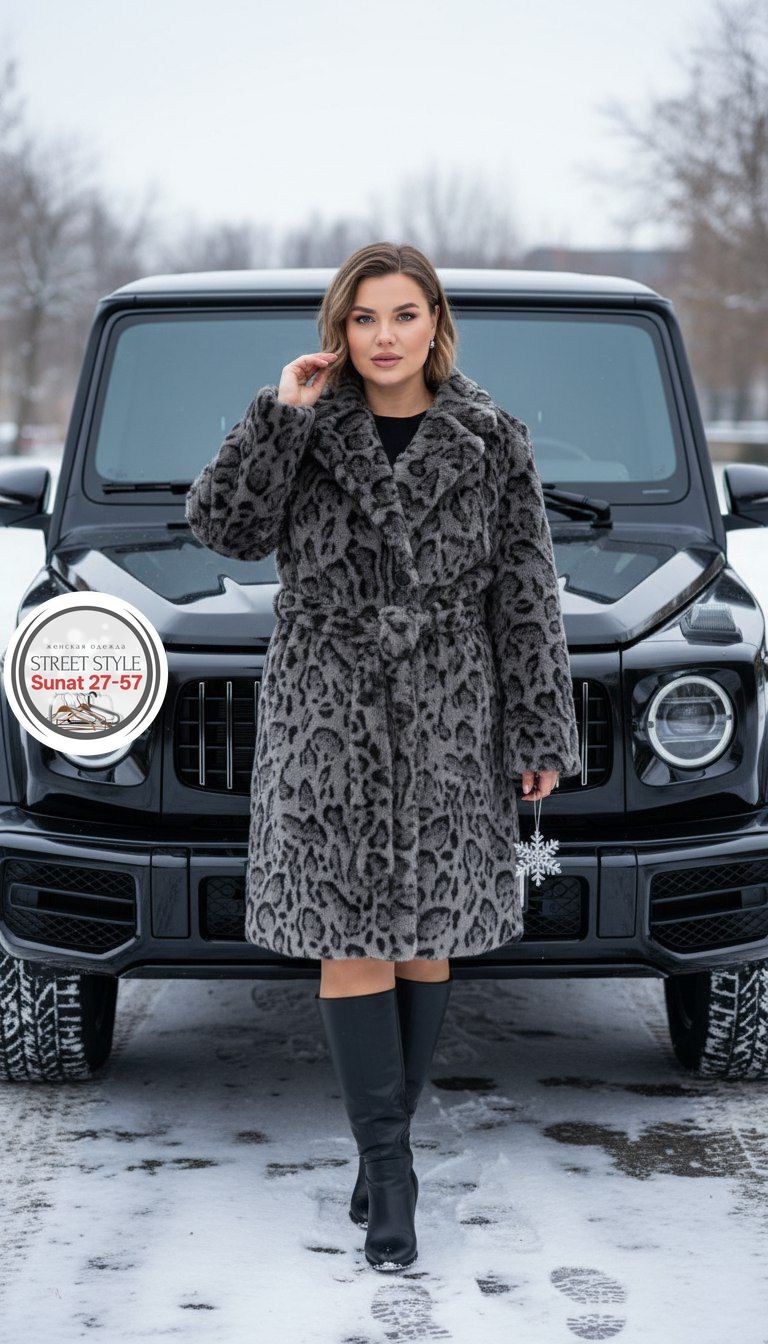 экошуба под норку серый леопард,шуба искусственная леопардовая almita 251436554,шуба леопардовая,леопардовая шуба искусственная rendi,шуба искусственная леопардовая almita