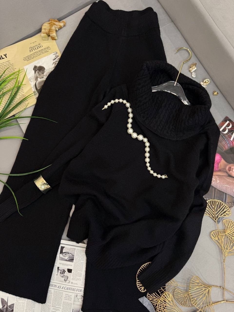 трикотажный костюм,кашемировый костюм,трикотажный костюмчик,костюм классический,трикотажный костюм с брюками палаццо