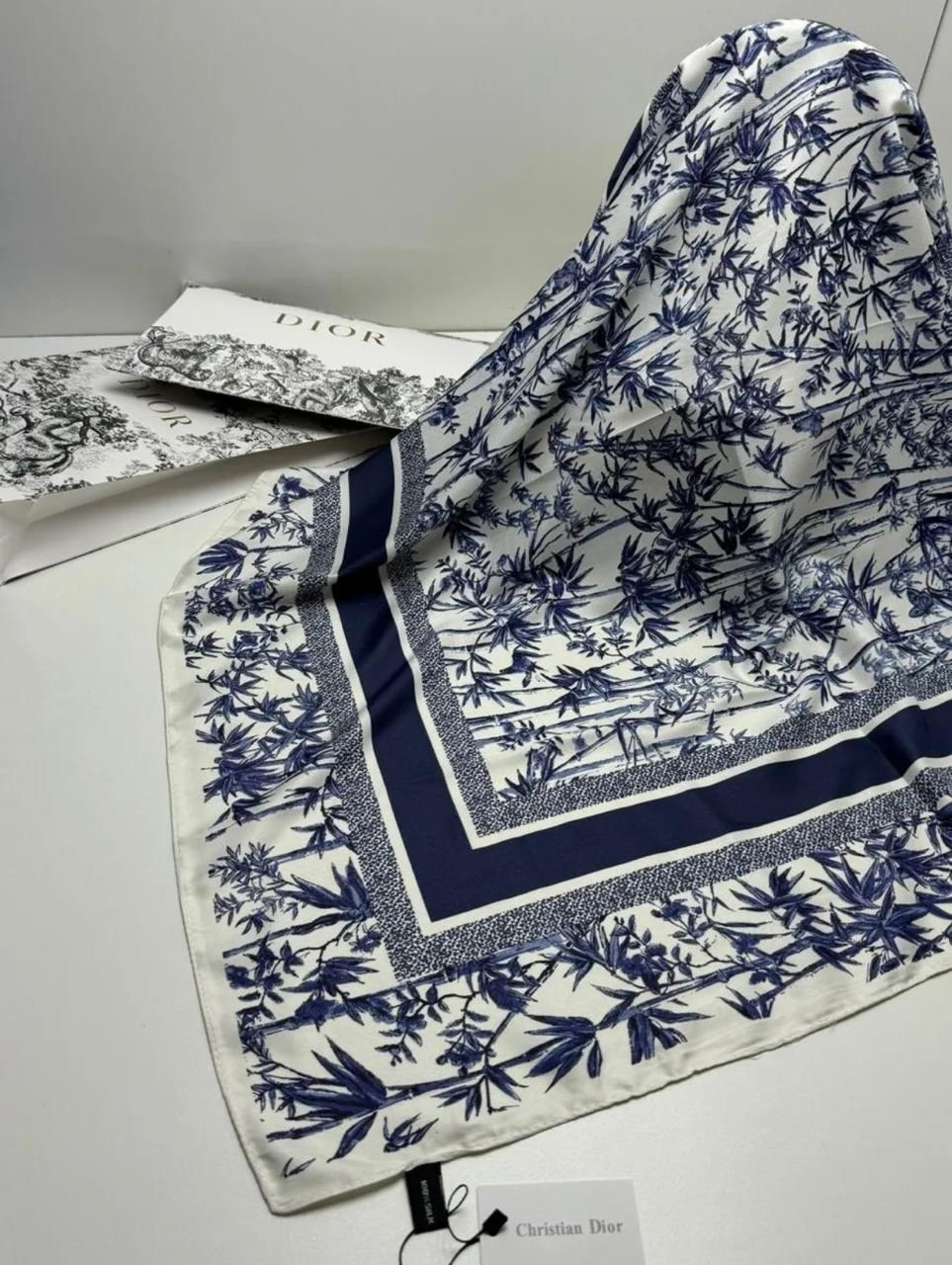 брендовый платок,платок диор,платок женский,платок диор оригинал,шелковый платок