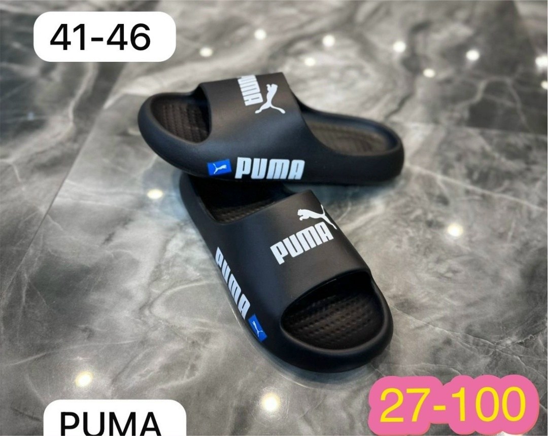 шлепанцы puma,мужские шлепанцы,мужские тапки,женские тапки,