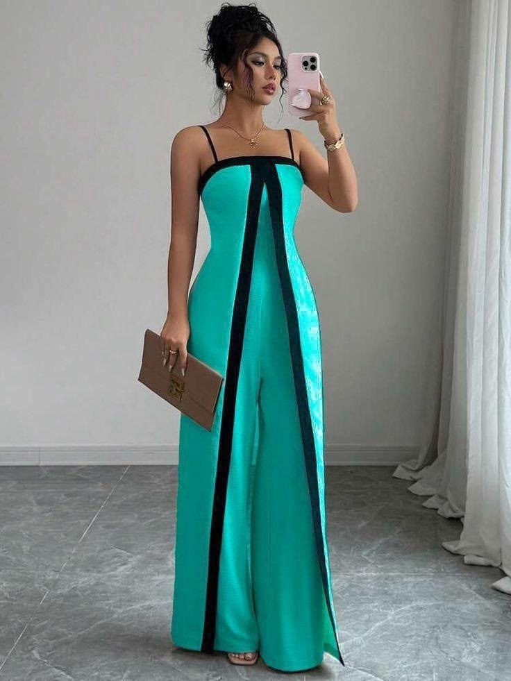элегантные комбинезоны,женские комбинезоны,комбинезон модный,элегантные платья,длинное платье