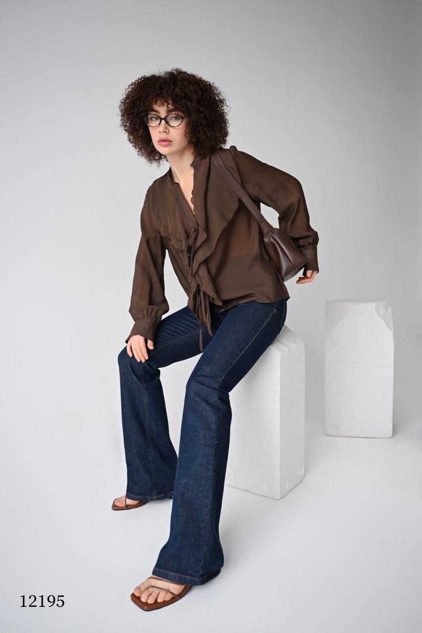 блузка с оборками,женские блузки,блуза с завязками,блузка с рюшами,блуза