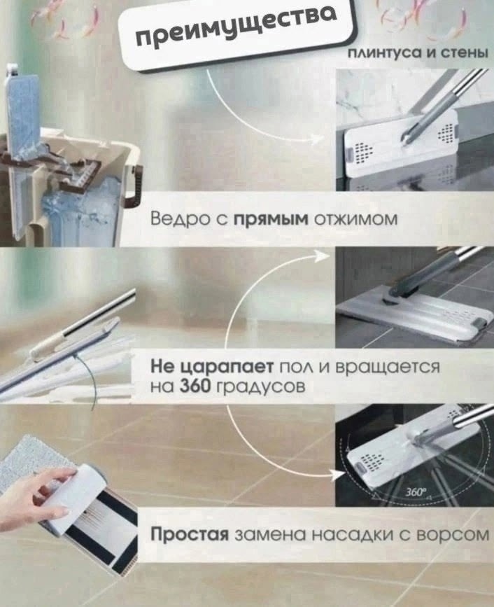 швабра с отжим,хозяйственные товары,товары для кухни,швабра с ведро