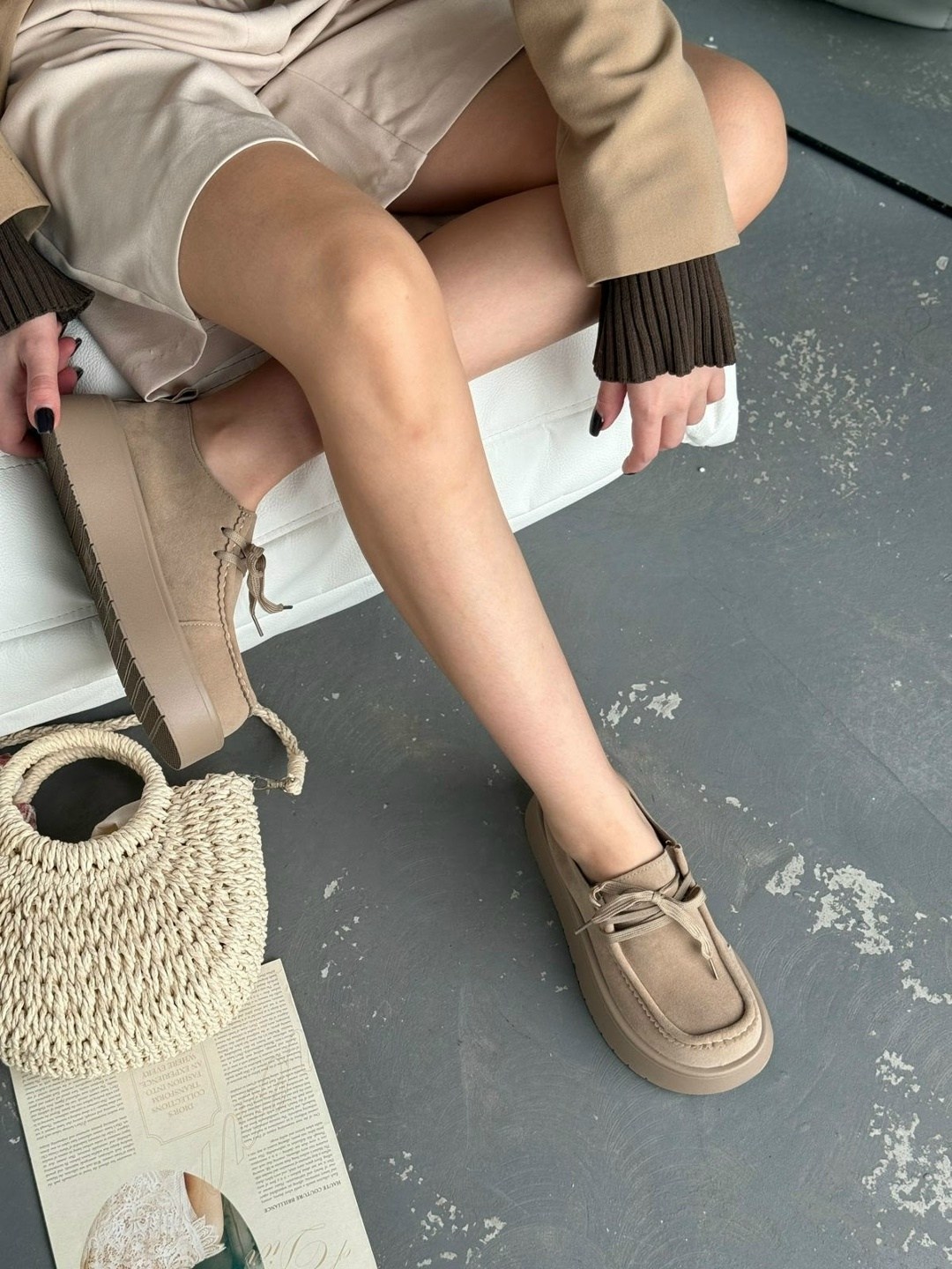 , женская,женские полуботинки,повседневная ,замшевые кроссовки