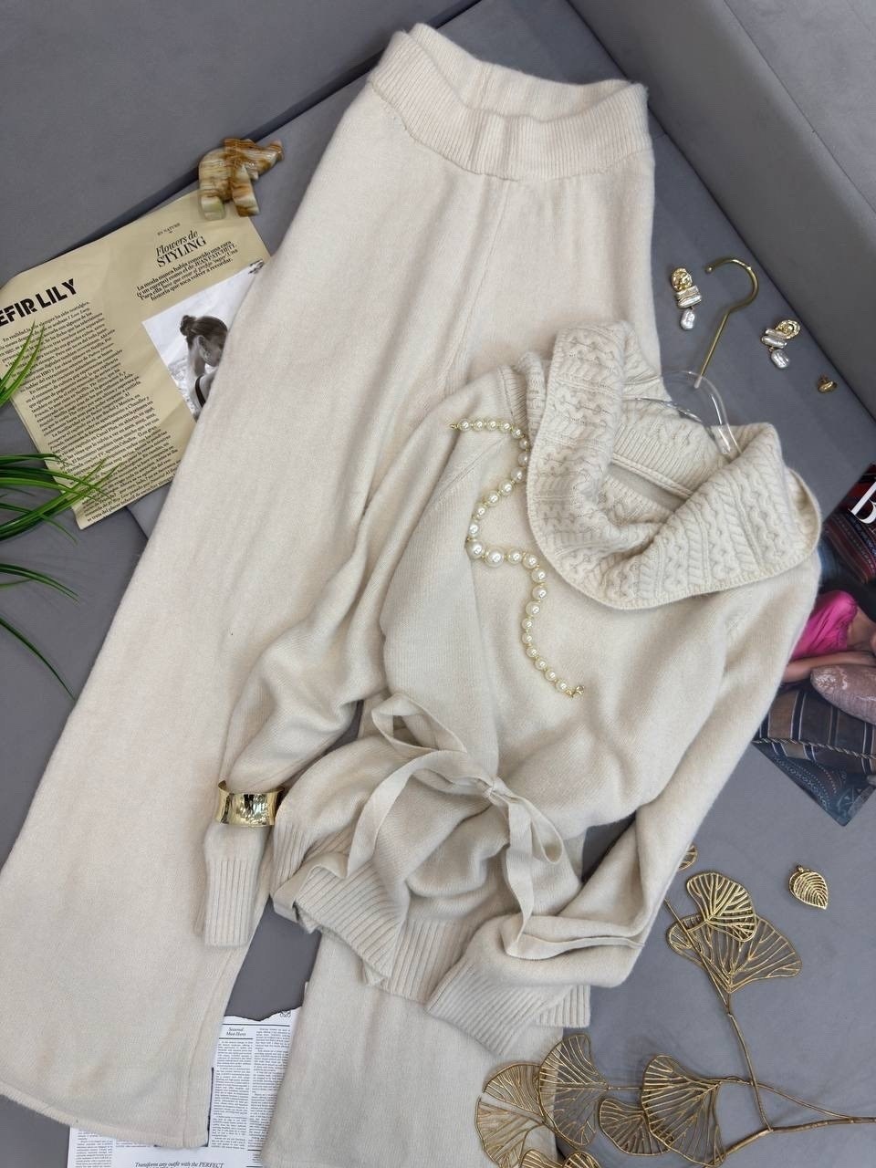 трикотажный костюм,кашемировый костюм,трикотажный костюмчик,костюм классический,трикотажный костюм с брюками палаццо