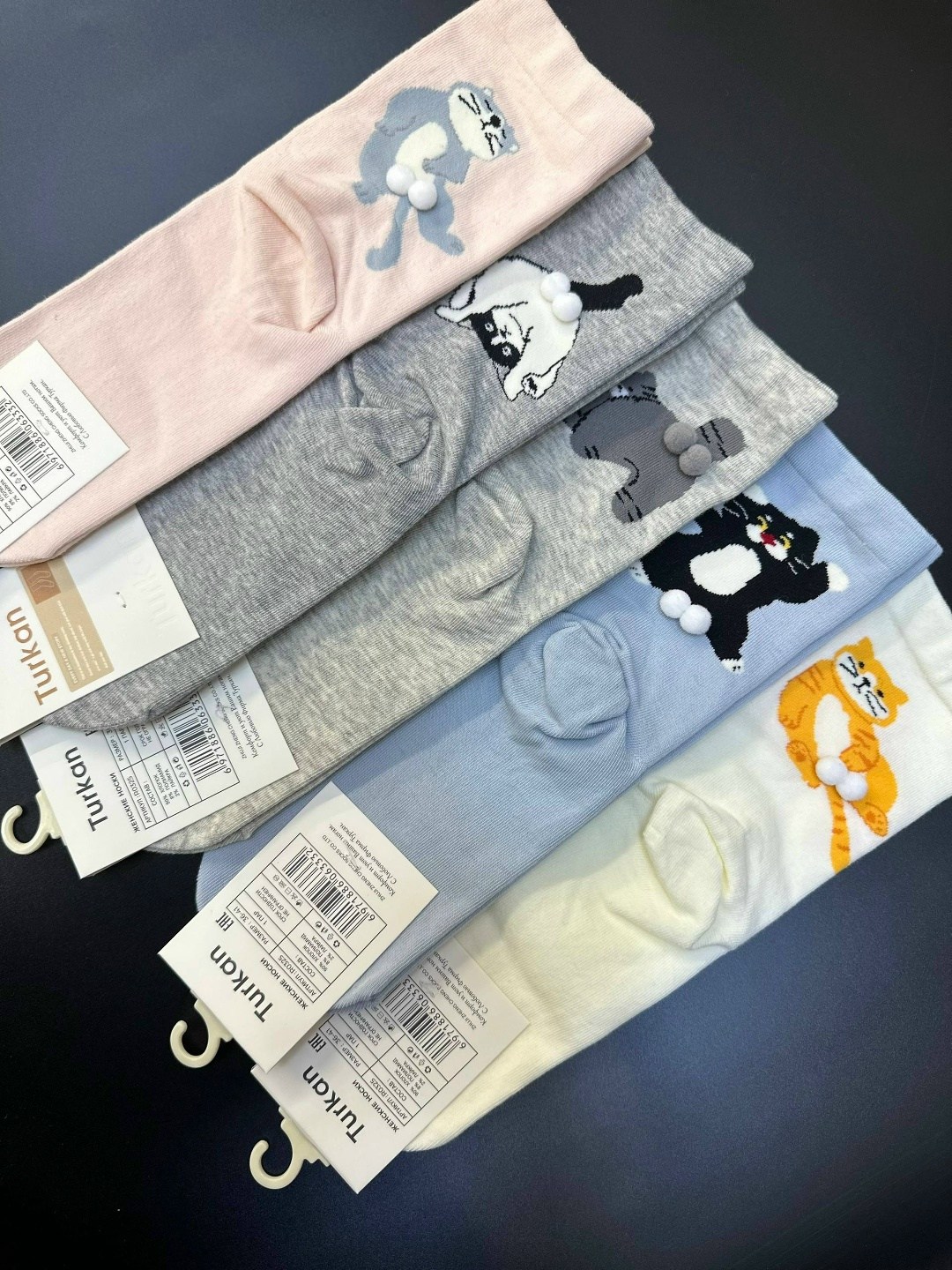 носки женские,носки хлопковые,носки женские с мишкой,носки с мишками,комплект носки женские