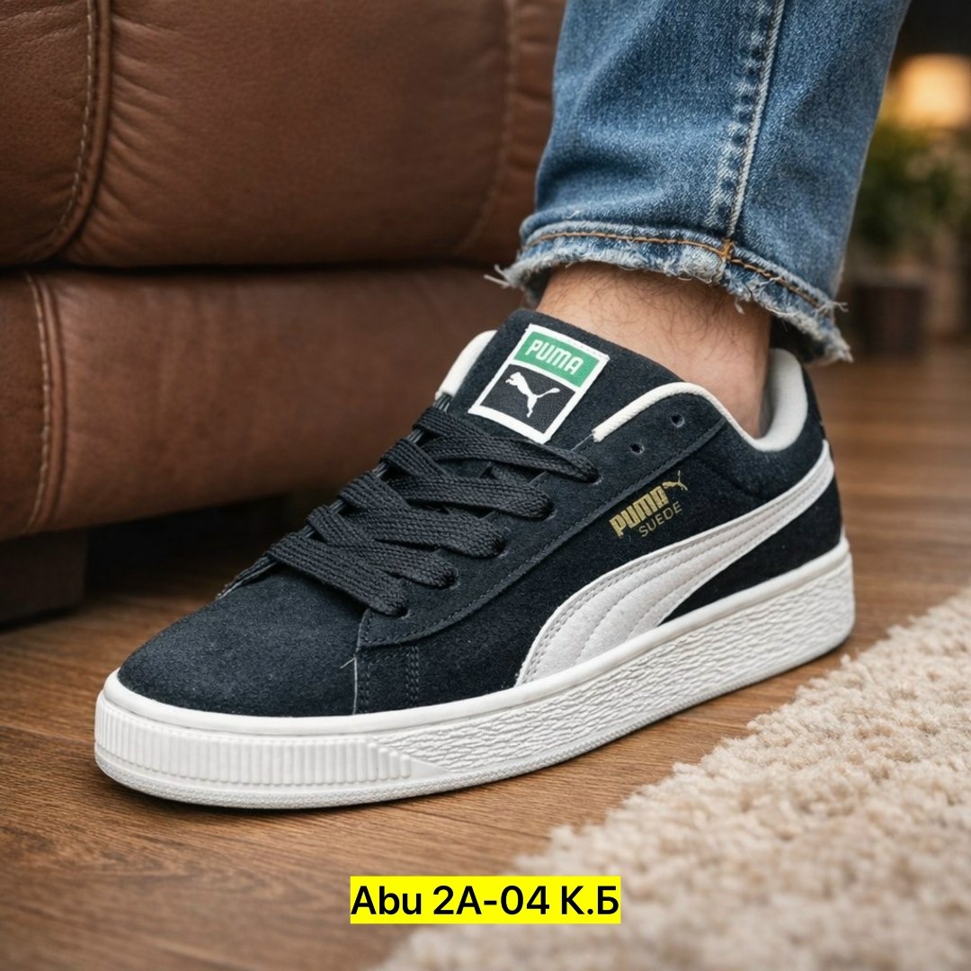 замшевые кроссовки suede classic puma черный,puma suede classic,кроссовки puma suede classic,puma suede,puma suede classic черные