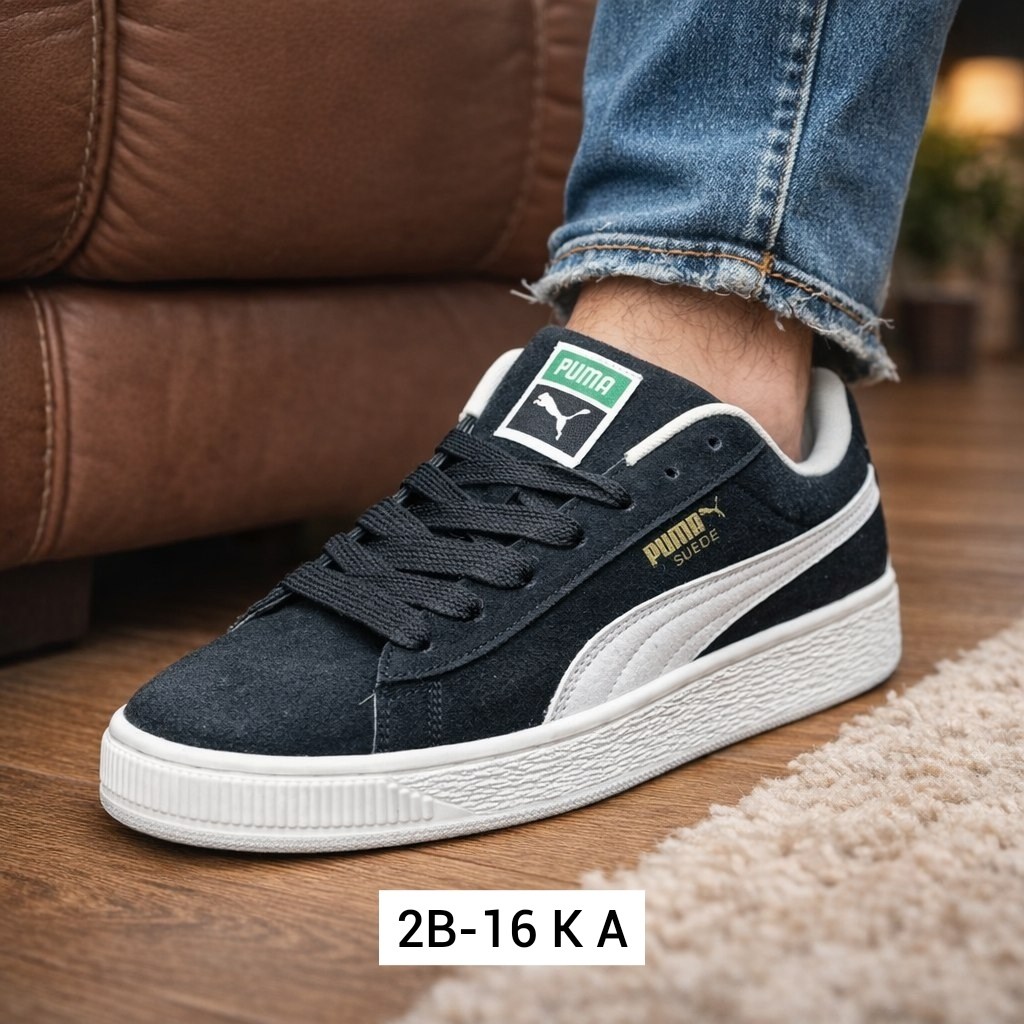 замшевые кроссовки suede classic puma черный,puma suede classic,,puma suede classic кроссовки,puma suede