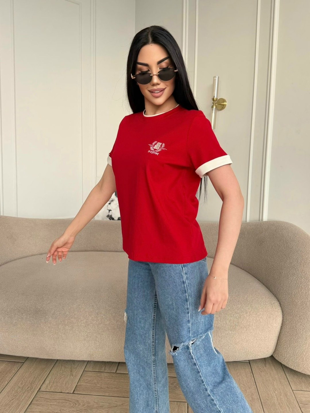 футболки женская,футболки для женщин,футболки женские с принтом,красная футболка,футболке