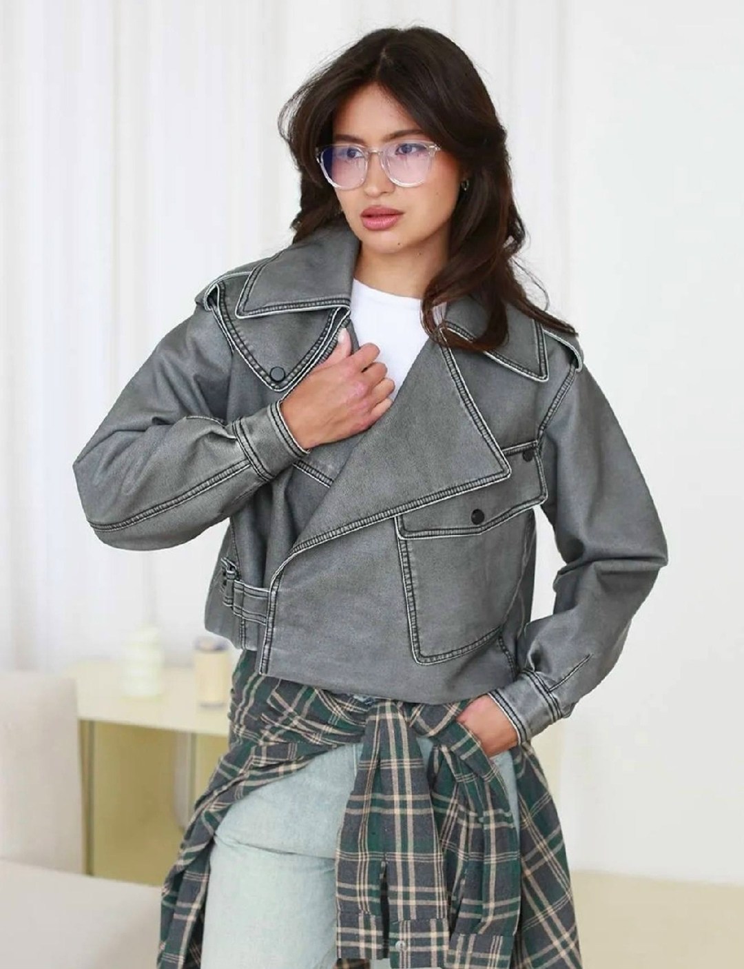 косуха кожаная серая винтажная куртка оверсайз,косуха винтажная куртка кожаная oversize серая monyken,косуха винтажная кожаная куртка серая оверсайз mony,куртка косуха экокожа,косуха куртка